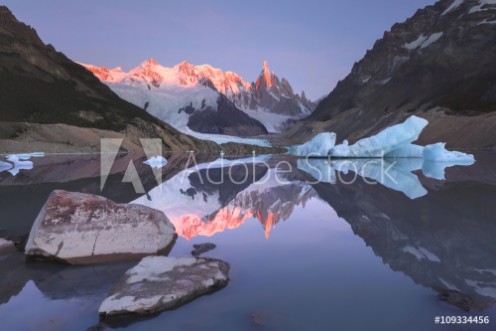 Picture of Mount Torre Fitz Roy at sunrise Los Glaciares National Park